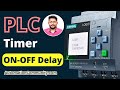 ON OFF Delay Timer Function Block in PLC Programming