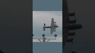 Avro Lancaster flyby over Cheshire (Short)