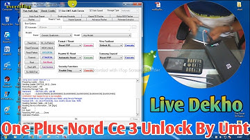 One Plus Nord Ce 3 Password Frp Unlock By Umt 100% New Security 2024 / Live Unlocking By Umt