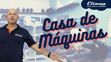 Como funciona a casa de máquinas de uma piscina?