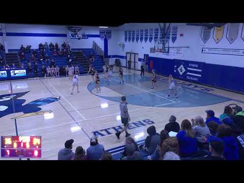 Athens High School vs Rib Lake High School Womens JV Basketball