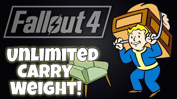 Fallout 4 Unlimited Carry Weight Mod!