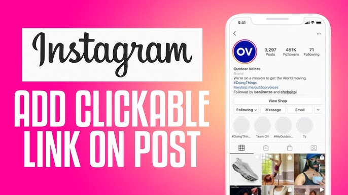 How To Add Clickable Link In Instagram Reels 2024 