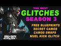 🔴 BO7 Season 3 🔴 THE BEST GLITCHES, 3 weapons glitch, exotic camo glitch, blueprint glitch THE MOVIE