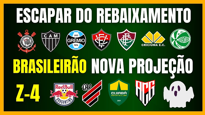 BRASILEIRÃO | NOVA PROJEÇÃO PARA ESCAPAR DO REBAIXAMENTO