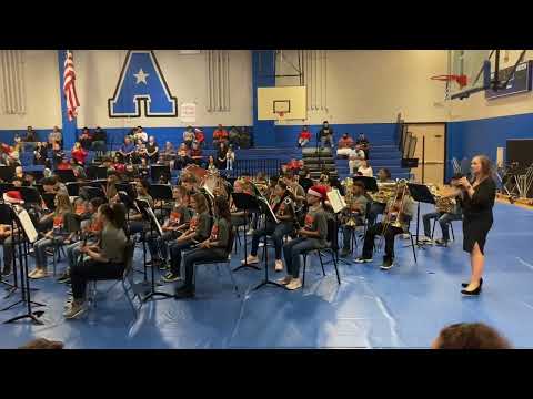 Atascocita Middle School Beginner Band Christmas Concert 2022