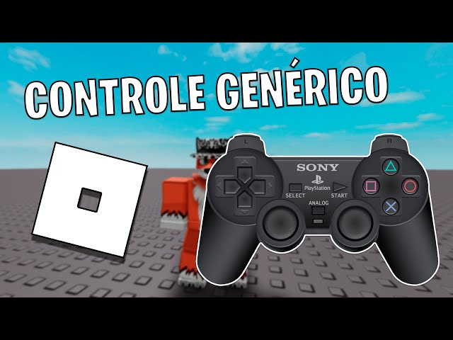 COMO JOGAR ROBLOX COM CONTROLE 