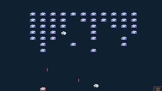 Space Invaders attempt on OutRun hardware (MAME capture), still WIP. screenshot 3