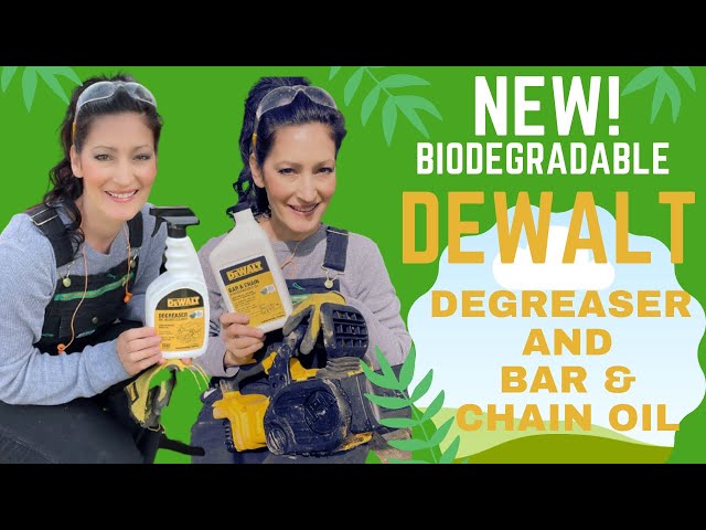 DEWALT's First-Ever Biodegradable Chainsaw Oil Helps Reduce Environmental  Impact and is Proudly Made in the USA - Renewable Carbon News