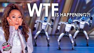 They Thought He Was Dancing On His Own... Until Robots RAIDED The Stage And Took Over!
