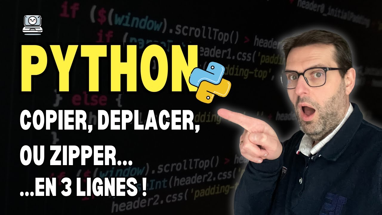 Python : Copier, Déplacer ou Zipper...en 3 lignes !