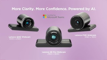 Lenovo New Webcam Family