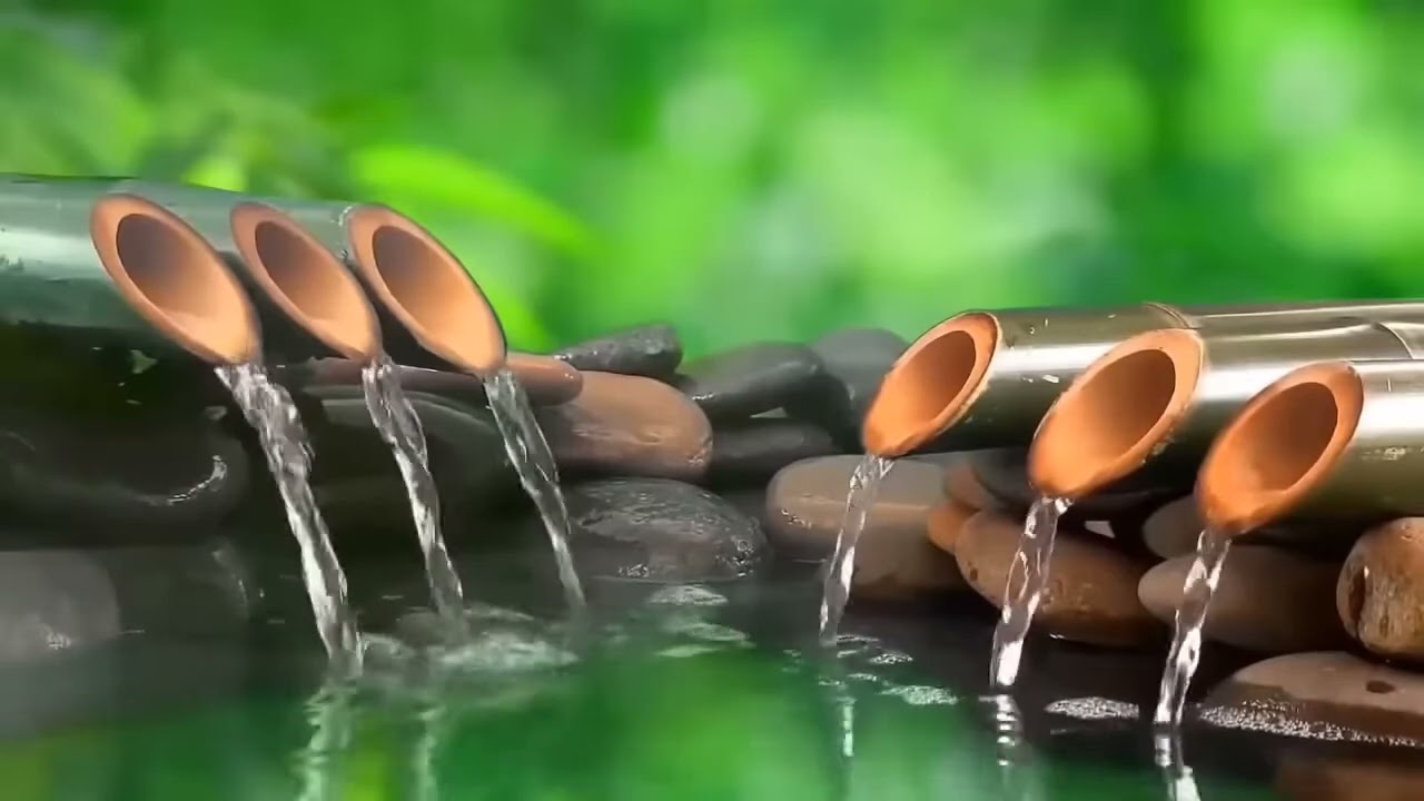 BAMBOO WATER FOUNTAIN  Relax & Get Your Zen On  -  Fatigue recovery music