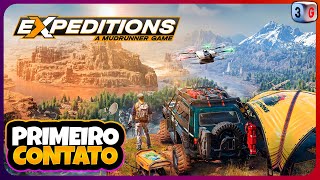 Primeira Gameplay do Jogo Expeditions MudRunner Game