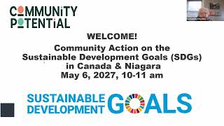 Webinar: Enacting the UN Sustainable Development Goals in Canada & Niagara