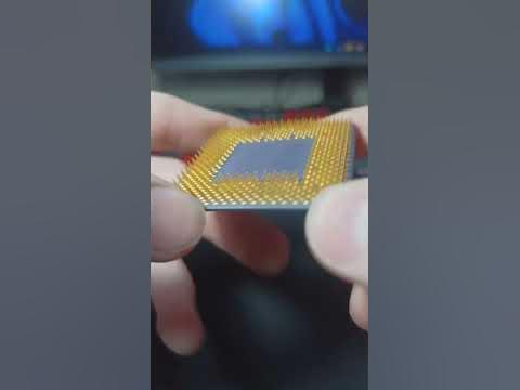 Древний процессор AMD из 2000 года, старый процессор AMD - YouTube