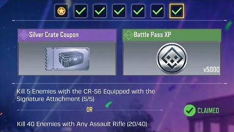 How To Kill 5 Enemies With The CR-56 Equipped With The Signature Attachment?