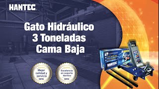 Gato Hidráulico de Patín bajo perfil 3 Toneladas Hantec by Hantec Innovacion Automotriz 624 views 11 months ago 32 seconds