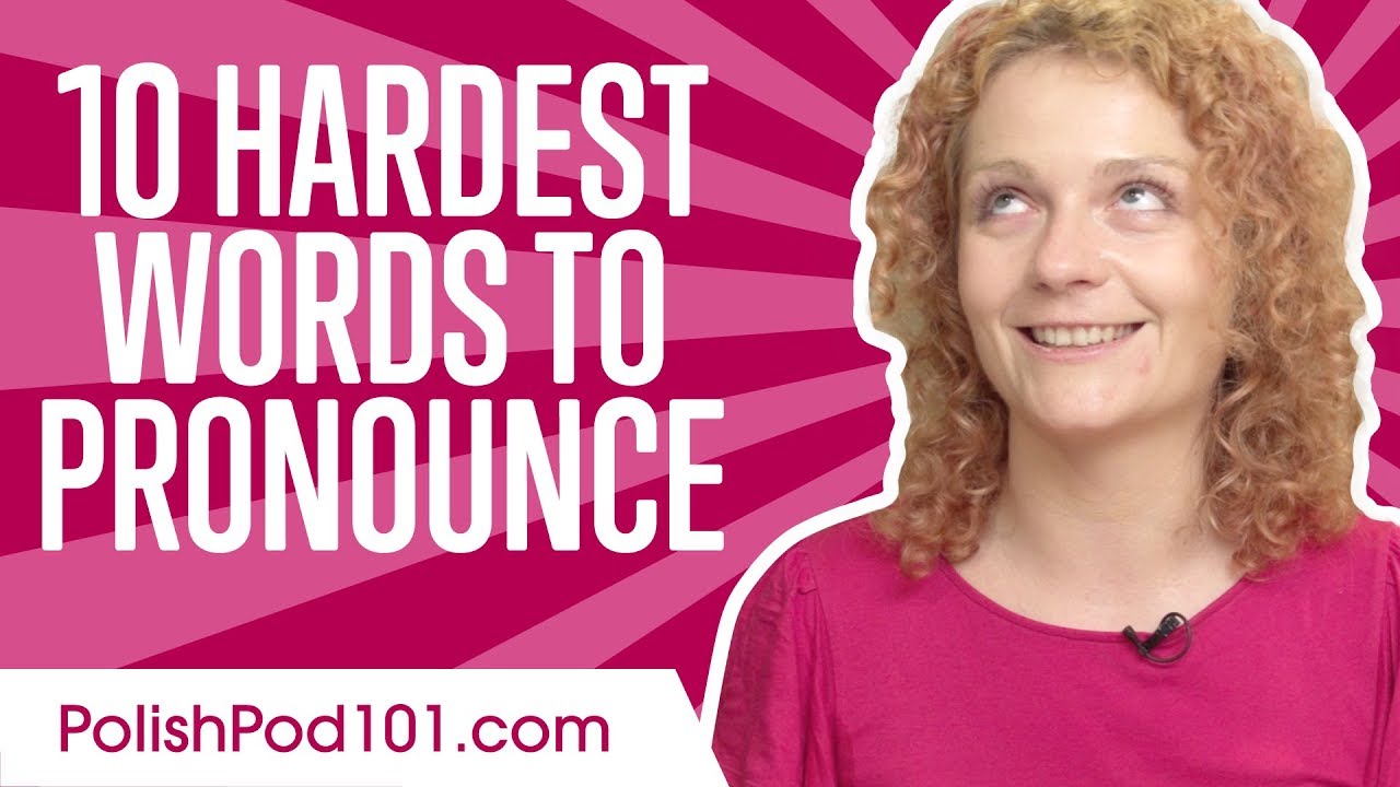 ⁣Learn the Top 10 Hardest Words to Pronounce in Polish