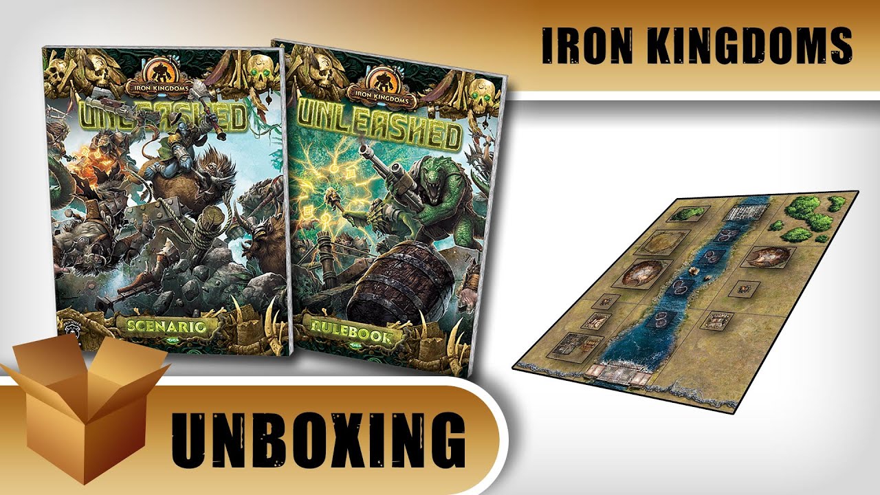 Unboxing Iron Kingdoms Unleashed Adventure Kit Youtube