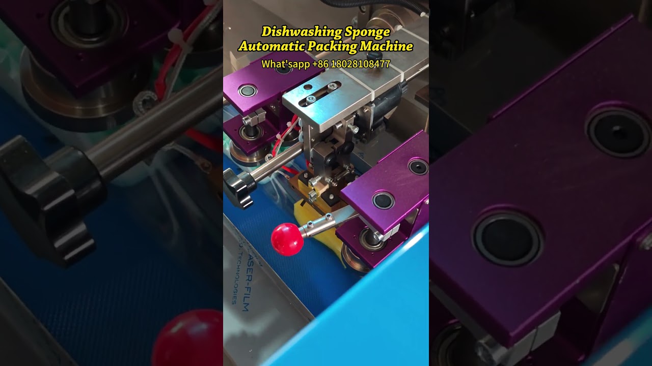 Dishwashing Sponge Automatic Packing Machine