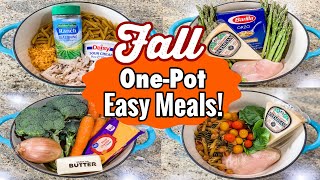 WHAT'S FOR DINNER? 5 Tried \& True ONE-POT Meals! | The EASIEST Weeknight Recipes! | Julia Pacheco