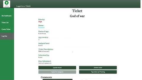 Bug Tracker app tour - ilshaad
