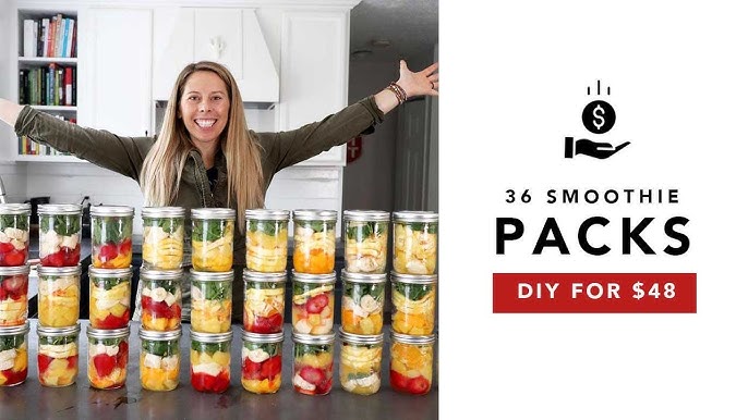 How To Meal Prep Freezer Smoothie Packs