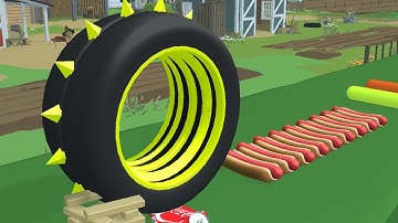 Wheel Smash! Very Satisfying And Relaxing ASMR Slicing Game