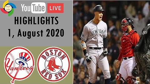 Yankees vs Red Sox Game Highlights 8/2/2020 - MLB Highlights August 2, 2020