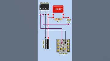 Led bulb driver circuit #diy #shorts #electronics