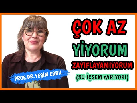 Çok Az Yiyorum Ama Kilo Veremiyorum (Su İçsem Yarıyor) | Kilo Verirken Neleri Yanlış Yapıyoruz?