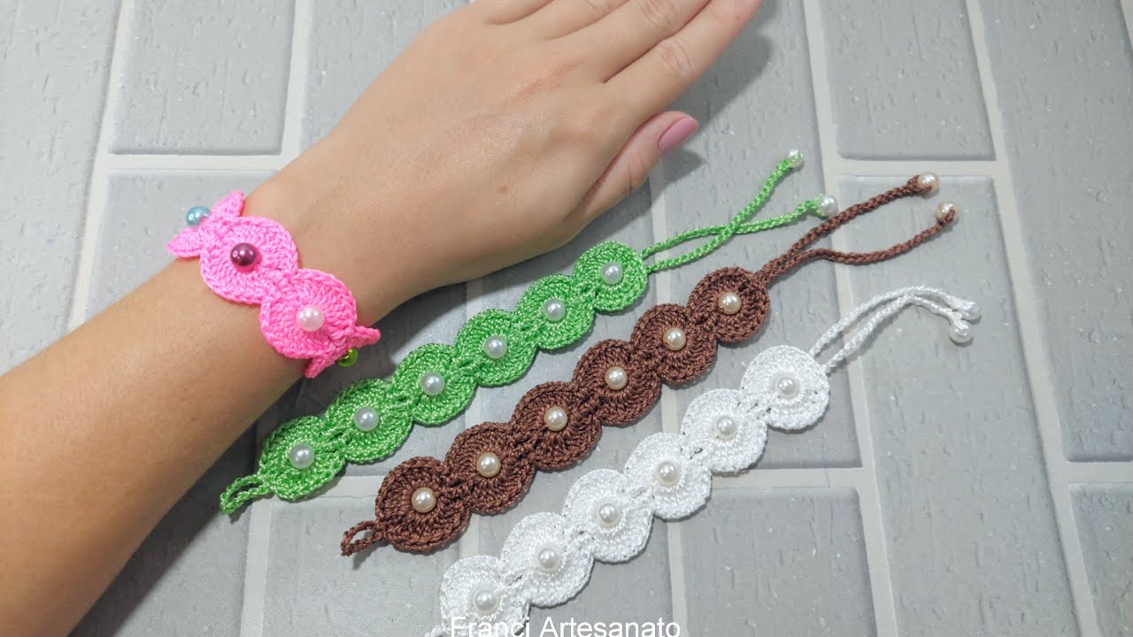 PULSEIRA SÍSI DE CROCHÊ | LINDA E ATEMPORAL 😍