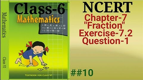 Class-6, ch-7 Ex-7.2 Q-1 Maths.  ##10
