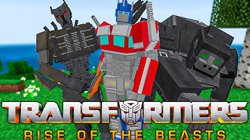 The best TRANSFORMERS mod UPDATE for MCPE
