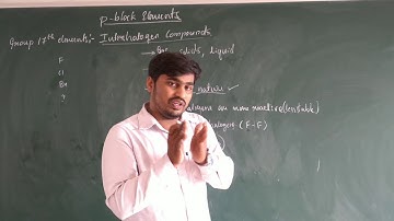 p-BLOCK ELEMENTS || PART -14 || 2ND PUC CHEMISTRY || BY PROF. RAMA AVABHRATA