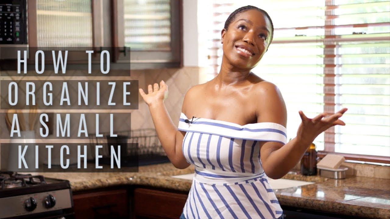How to Organize a SMALL Kitchen | Judi the Organizer - YouTube