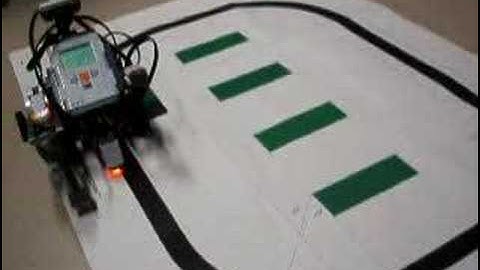 Line Trace robot with LEGO Mindsorms NXT