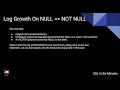 TSQL: Altering Column To NOT NULL Causes Log Growth Spike