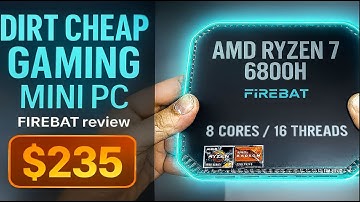 Firebat A6 2025 Best Budget Gaming Mini PC