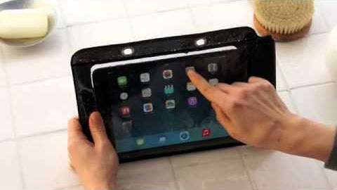iPad・タブレット防水ケース（お風呂対応・8インチ汎用・10.1インチ汎用・スタンド機能付・iPad Air・iPad mini・Nexus 7）