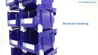 BiGDUG Ultra Stack and Hang Part Bin Product Video