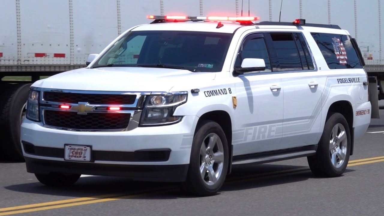 Fogelsville Fire Company Chief 801 Responding YouTube