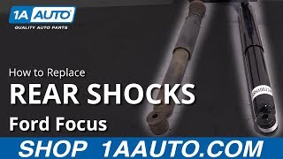 How to Replace Rear Shock 00-07 Ford Focus