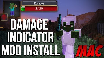 Minecraft 1.5.2 - How To Install The Damage Indicator Mod (Mac) 1080p