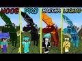 Minecraft Battle: NOOB vs PRO vs HACKER vs LEGENDARY: CULTIVATION DRAGON in Minecraft MAP!