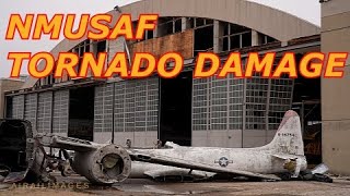 TORNADO HITS USAF MUSEUM RESTORATION HANGAR - 28 FEB 2024 (NMUSAF)