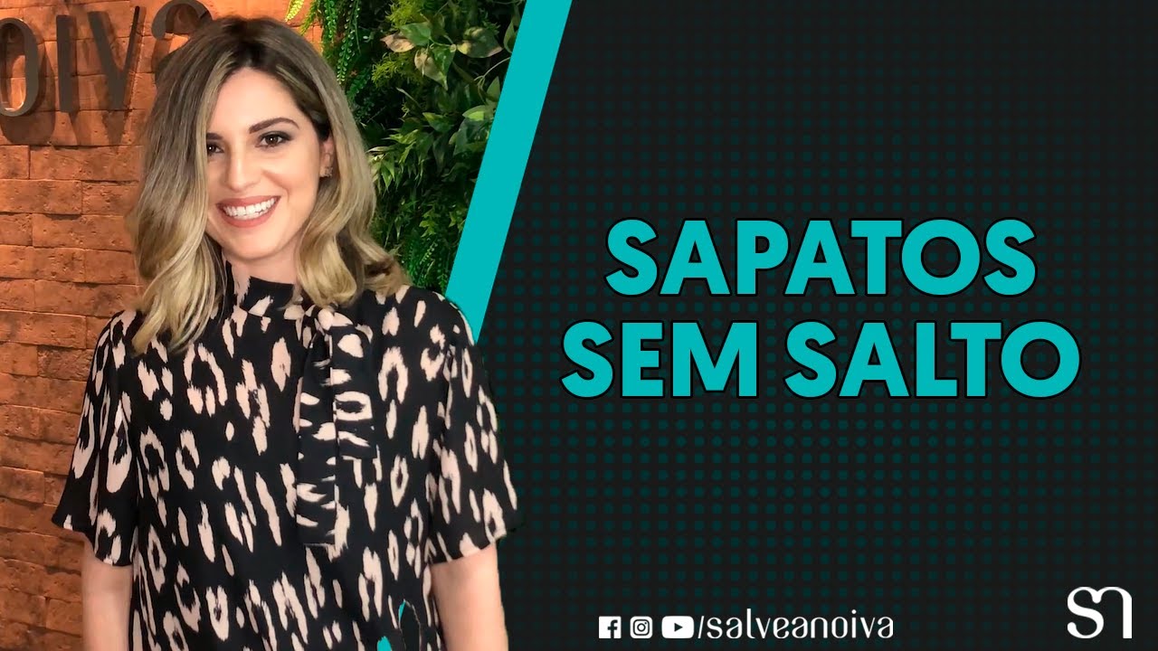 sapato baixo casamento