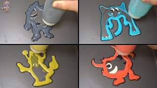 Making Pancake Art - Garten of Banban 3 New Monsters (Fanmade)