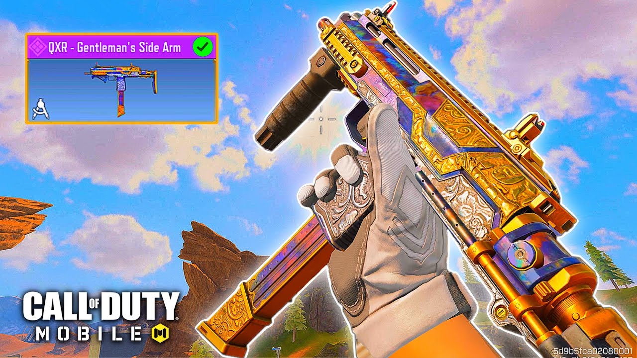 *NEW* QXR - Gentleman’s Side Arm LOOKS AMAZING😍 COD MOBILE - YouTube